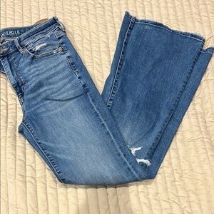 American Eagle Outfitters Women's Super Hi-Rise Flare